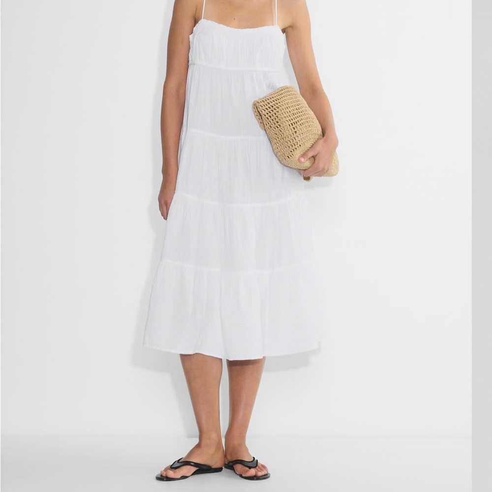 Aritzia airplush cotton orchard dress